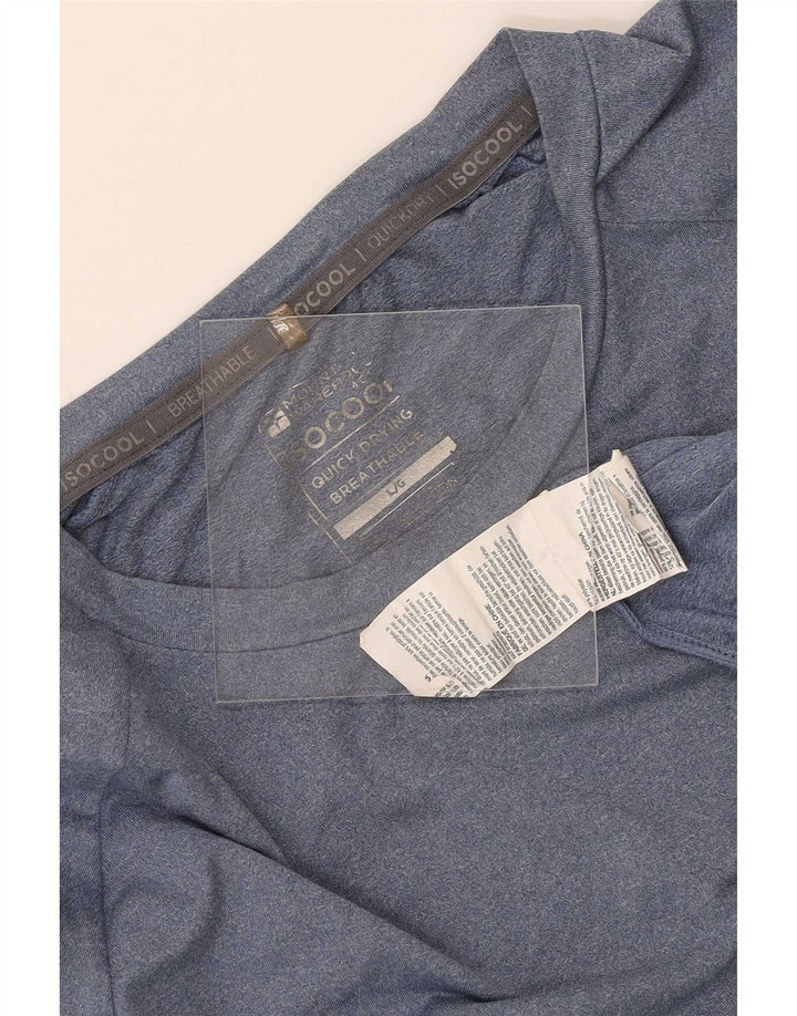 Tricou IsoCool pentru bărbați Mountain Warehouse Top mare poliester bleumarin