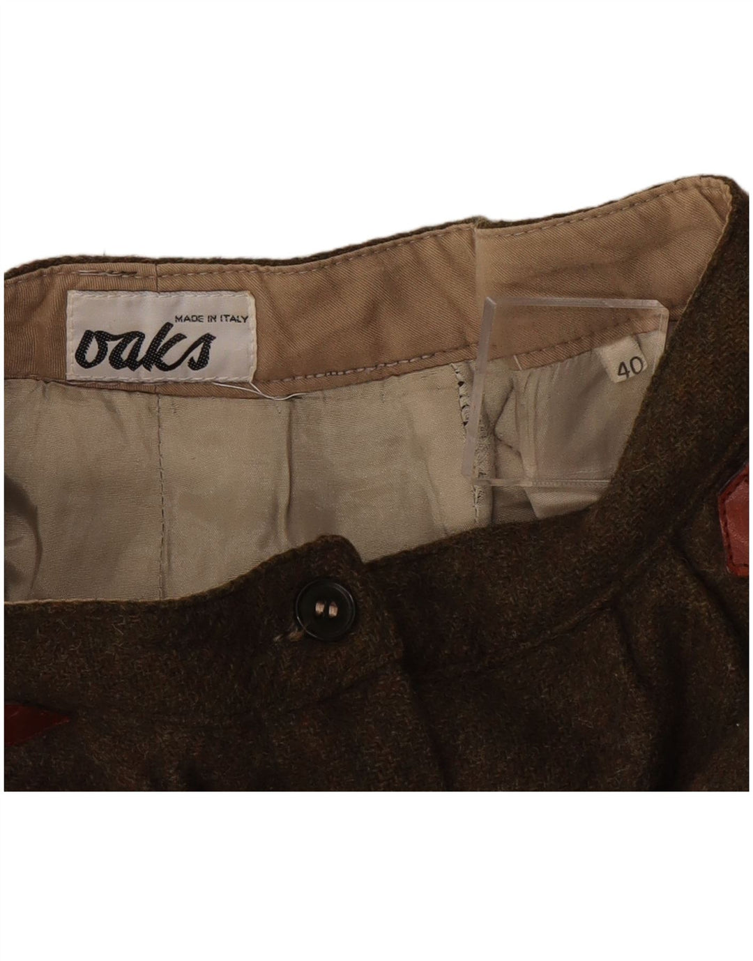 Pantaloni scurți chino cu talie înaltă Oaks pentru femei IT 40 Small W24 Khaki