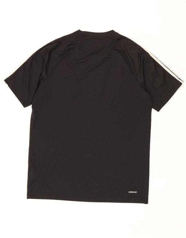 Tricou pentru bărbați Adidas Aeroready Top Mediu Poliester Negru