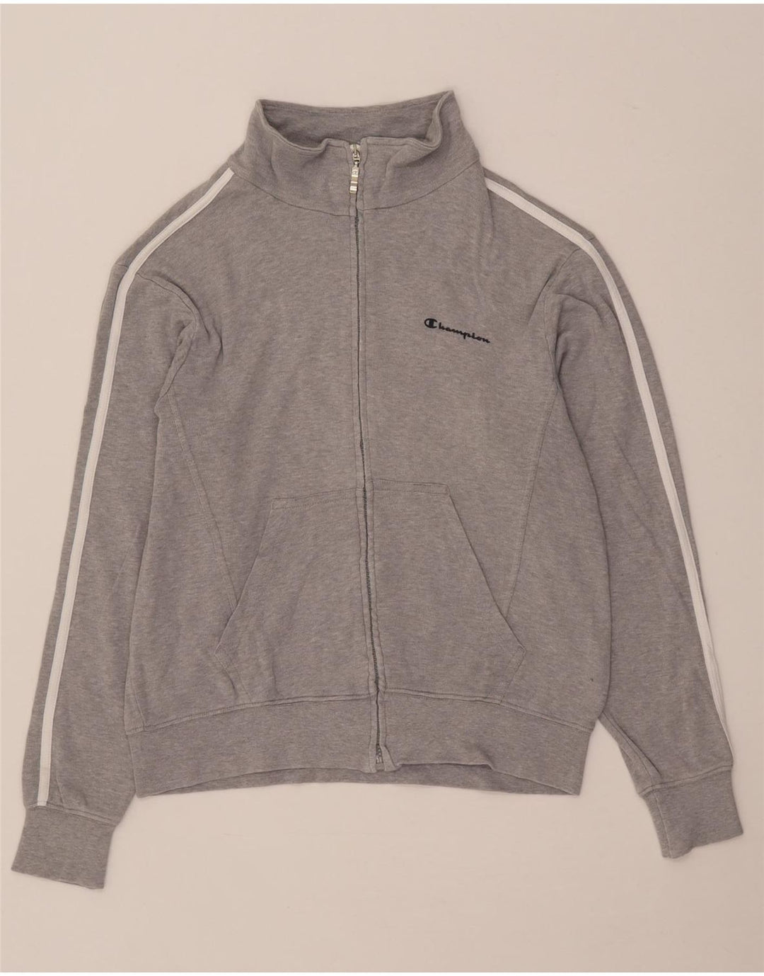 Jachetă de trening supradimensionată pentru femei Champion UK 10 Small Grey Flecked