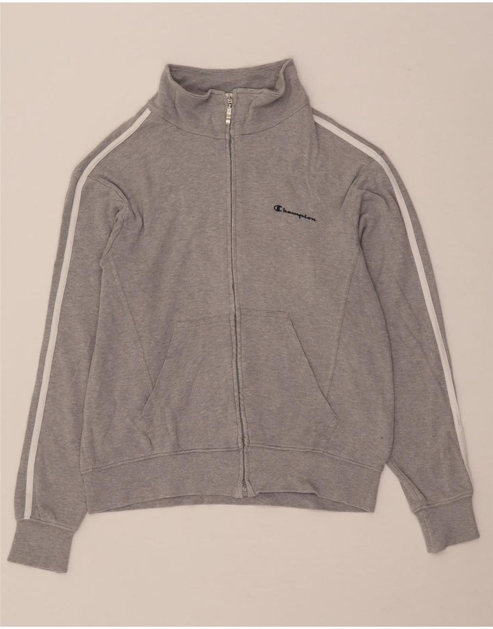 Jachetă de trening supradimensionată pentru femei Champion UK 10 Small Grey Flecked