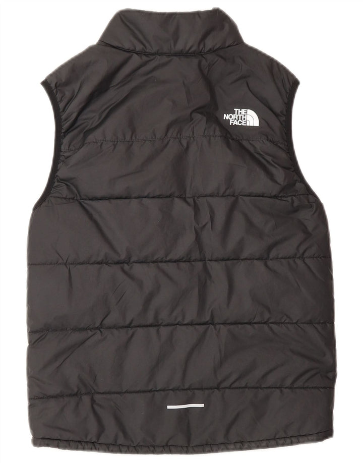 Gilet căptușit pentru băieți The North Face, 9-10 ani, poliester mediu negru
