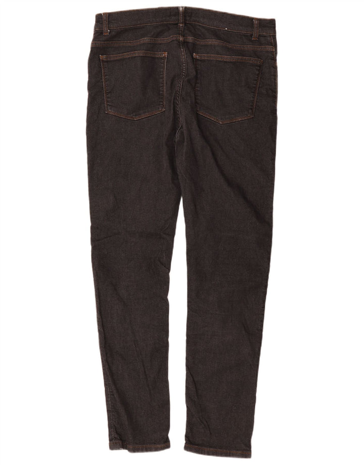 Blugi subțiri pentru femei Reiss W34 L30 bumbac negru