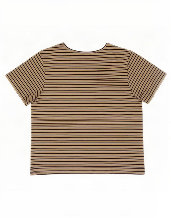 Tricou Trafaluc pentru femei Zara UK 14 Medium Multicolor Pinstripe