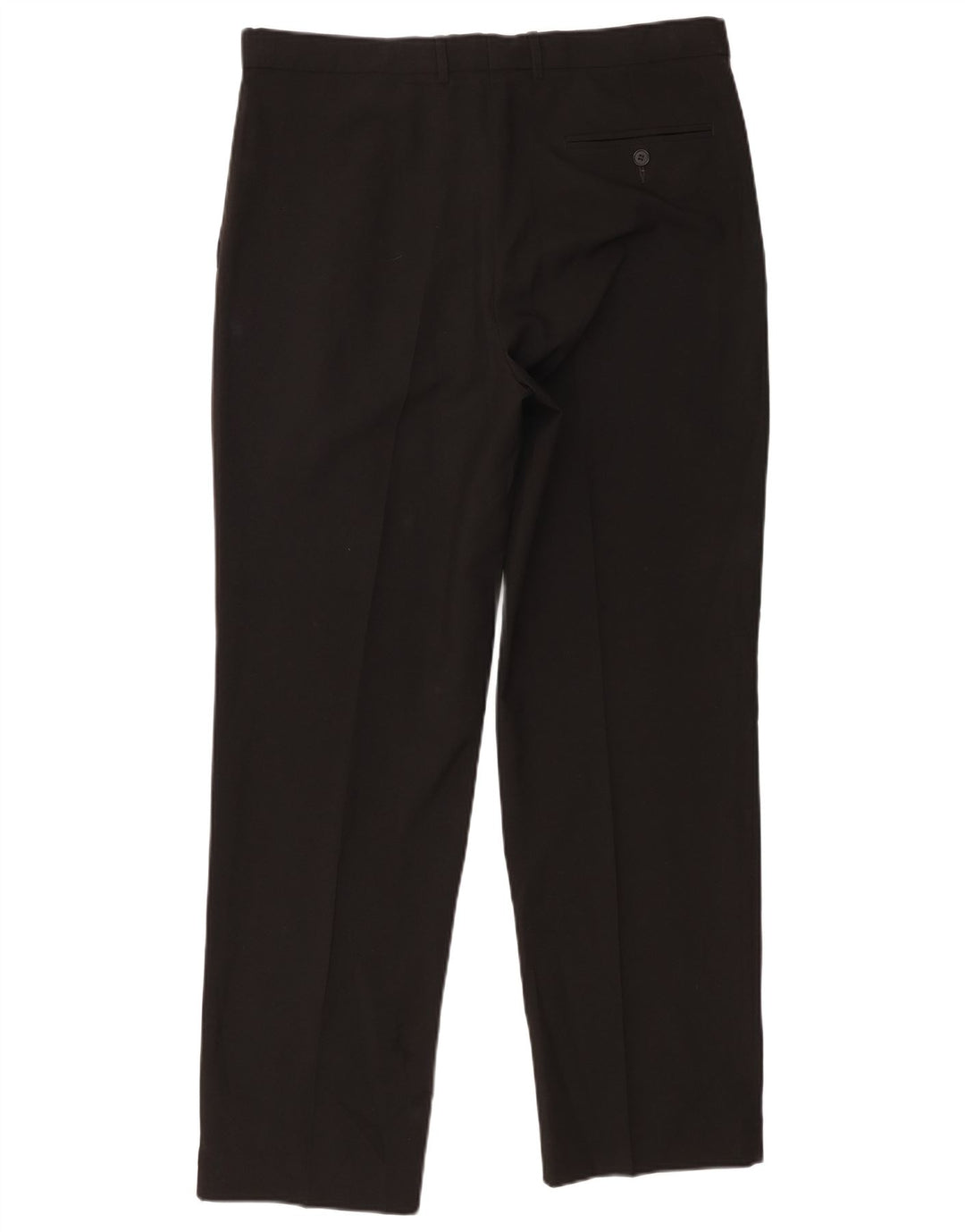 Pantaloni de costum pentru bărbați Marks & Spencer L36 L31 Poliester negru