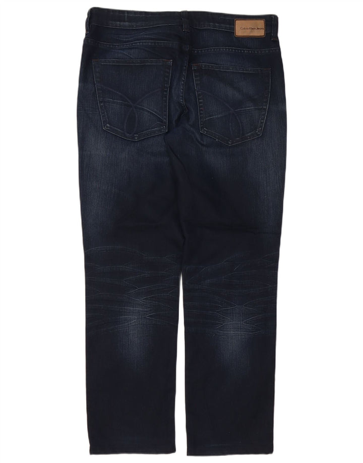 Blugi Calvin Klein Regular Slim pentru bărbați W32 L30 Albastru