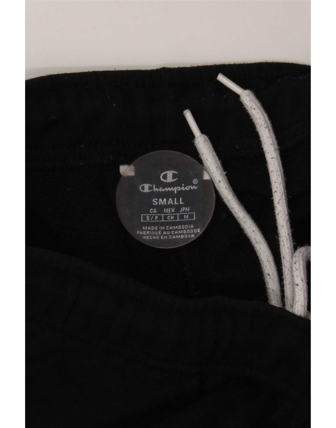 Pantaloni de trening grafic pentru bărbați Champion Pantaloni de jogging Mic Negru