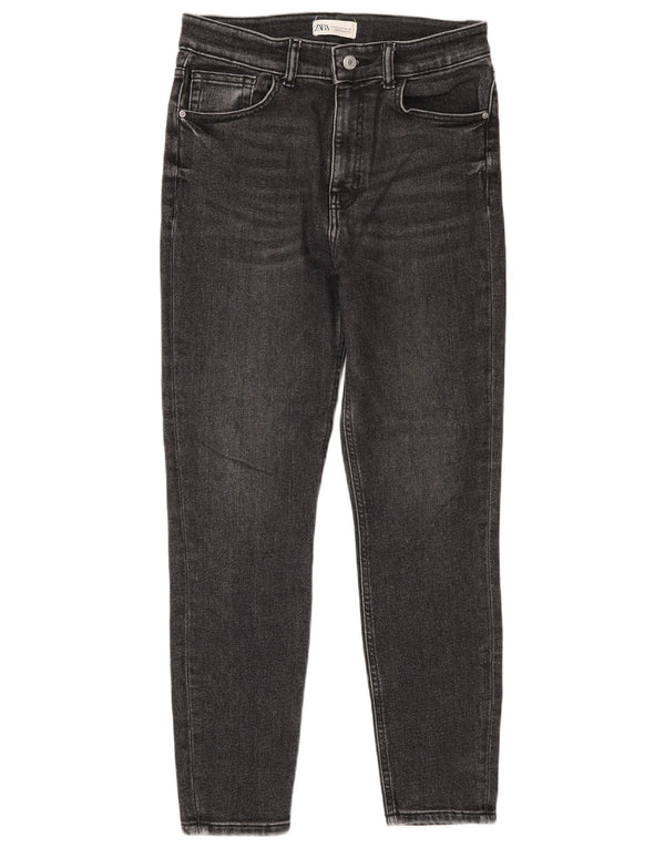 Blugi skinny pentru femei cu talie înaltă Zara EU 40 Medium W30 L28 Gri