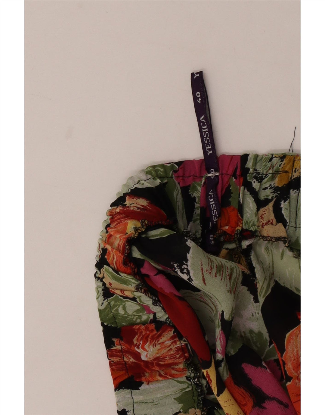 Fusta plisată pentru femei Yessica EU 40 Medium W30 Multicolor Floral