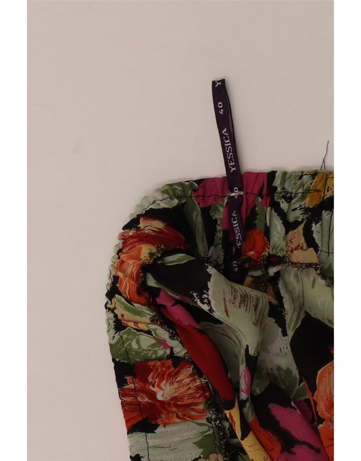 Fusta plisată pentru femei Yessica EU 40 Medium W30 Multicolor Floral