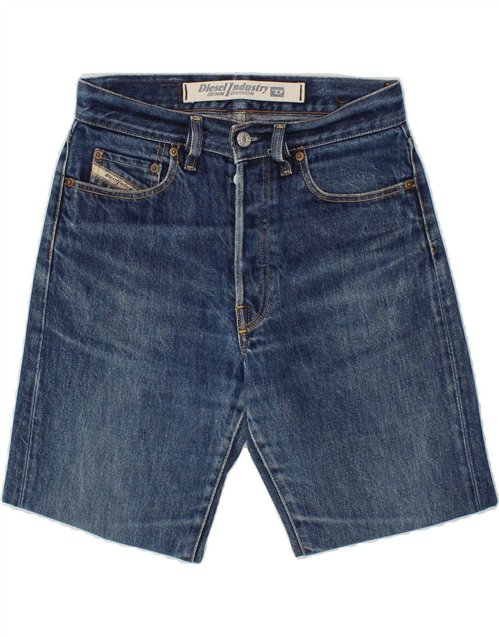 DIESEL Womens Bermuda Denim Shorts W30 Medium Blue Cotton Vintage Diesel and Second-Hand Diesel from Messina Hembry 