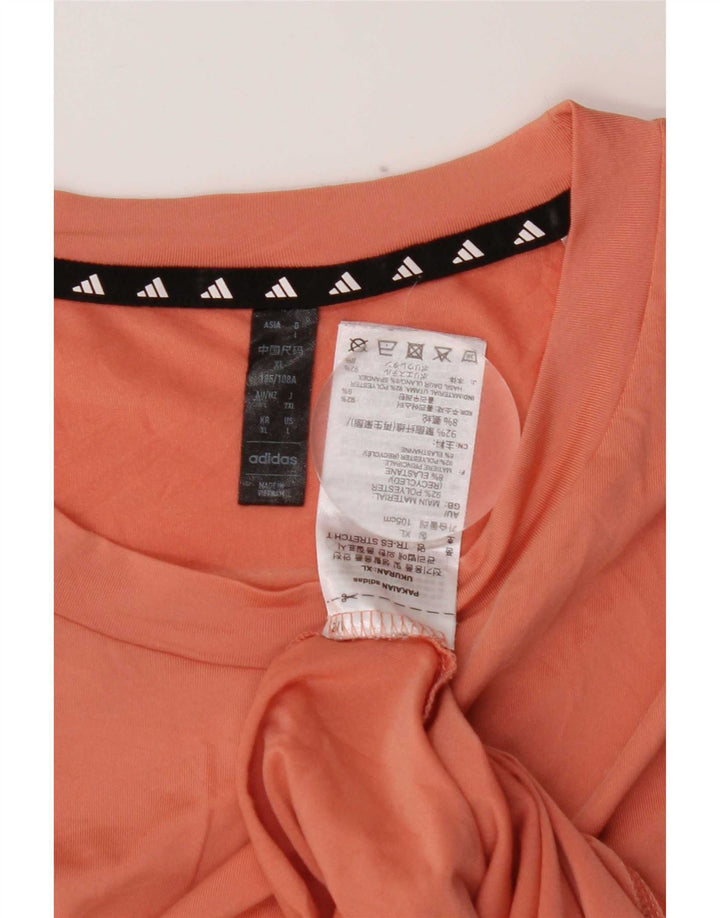 Tricou pentru bărbați Adidas Aeroready Top mare din poliester roz