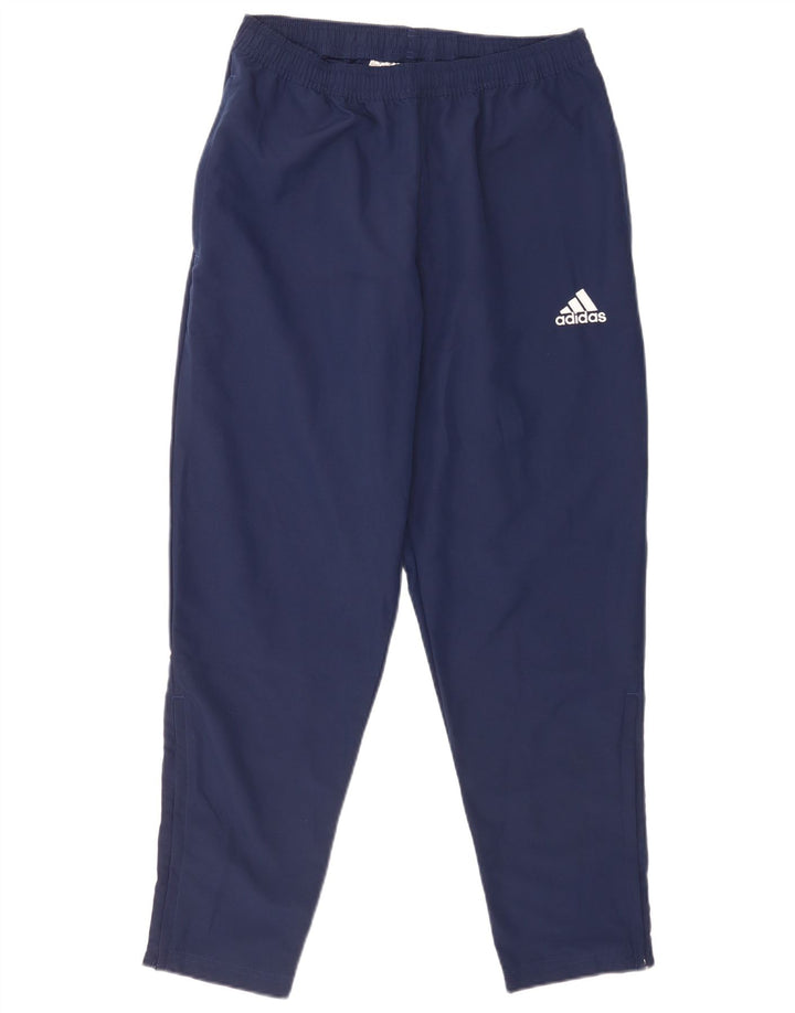 Pantaloni de trening Adidas Aeroready pentru bărbați, poliester mediu albastru bleumarin