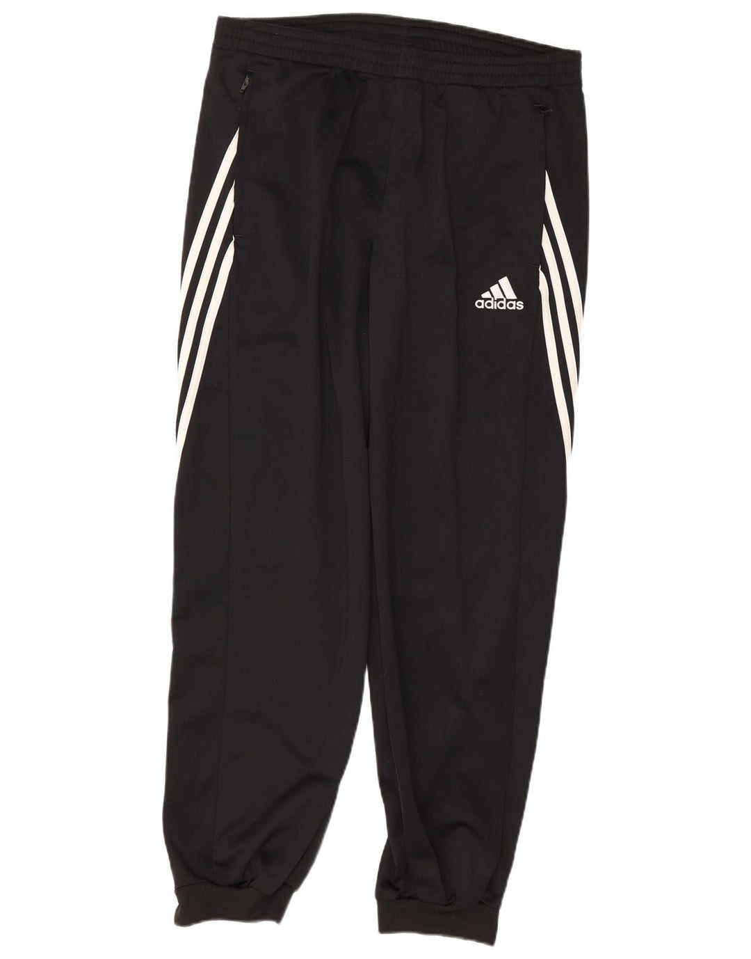Pantaloni de trening Adidas pentru bărbați Joggeri mari, negru, poliester