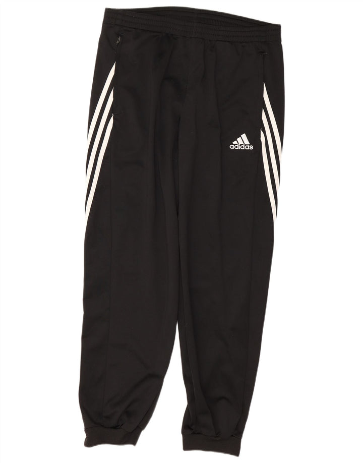Pantaloni de trening Adidas pentru bărbați Joggeri mari, negru, poliester