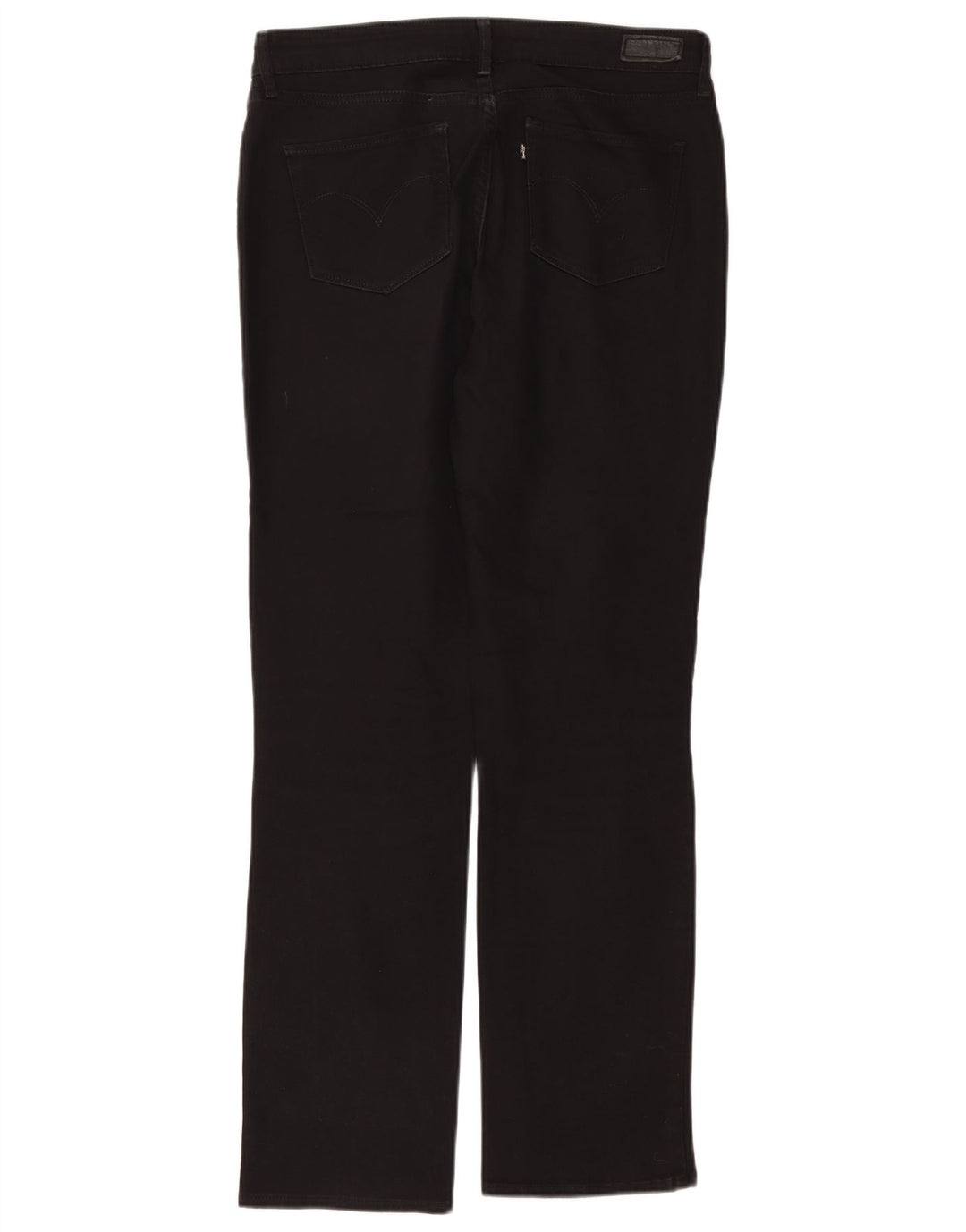 Pantaloni casual drepti pentru femei Levi's W34 L31 negri