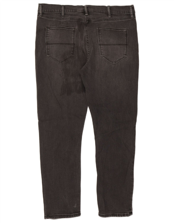 Blugi slim pentru bărbați Marks & Spencer W36 L27 bumbac negru