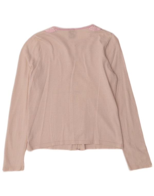 Pulover cardigan pentru femei Gap UK 12 Roz mediu bumbac color bloc