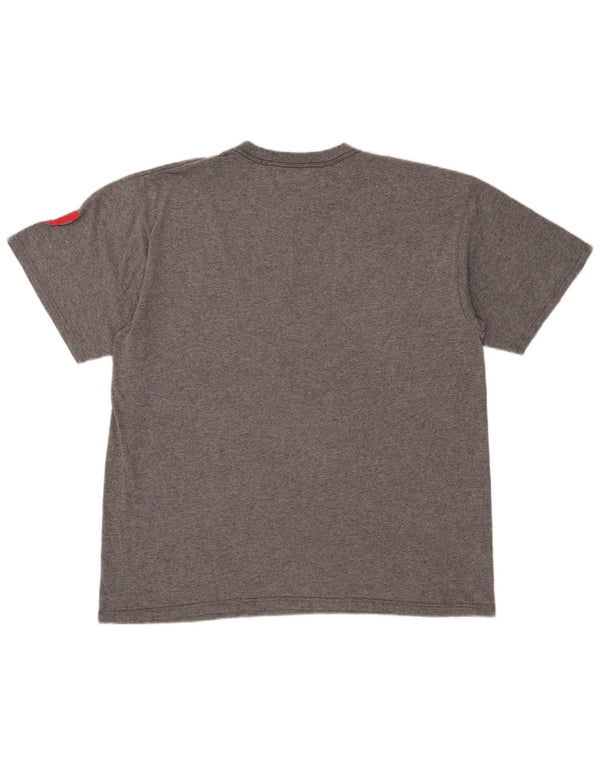 Tricou grafic Nike Philadelphia Phillies pentru bărbați Top mare bumbac gri