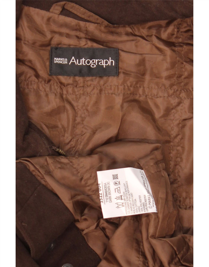 Geacă Bomber Marks & Spencer pentru bărbați, UK 42 XL, maro, bumbac