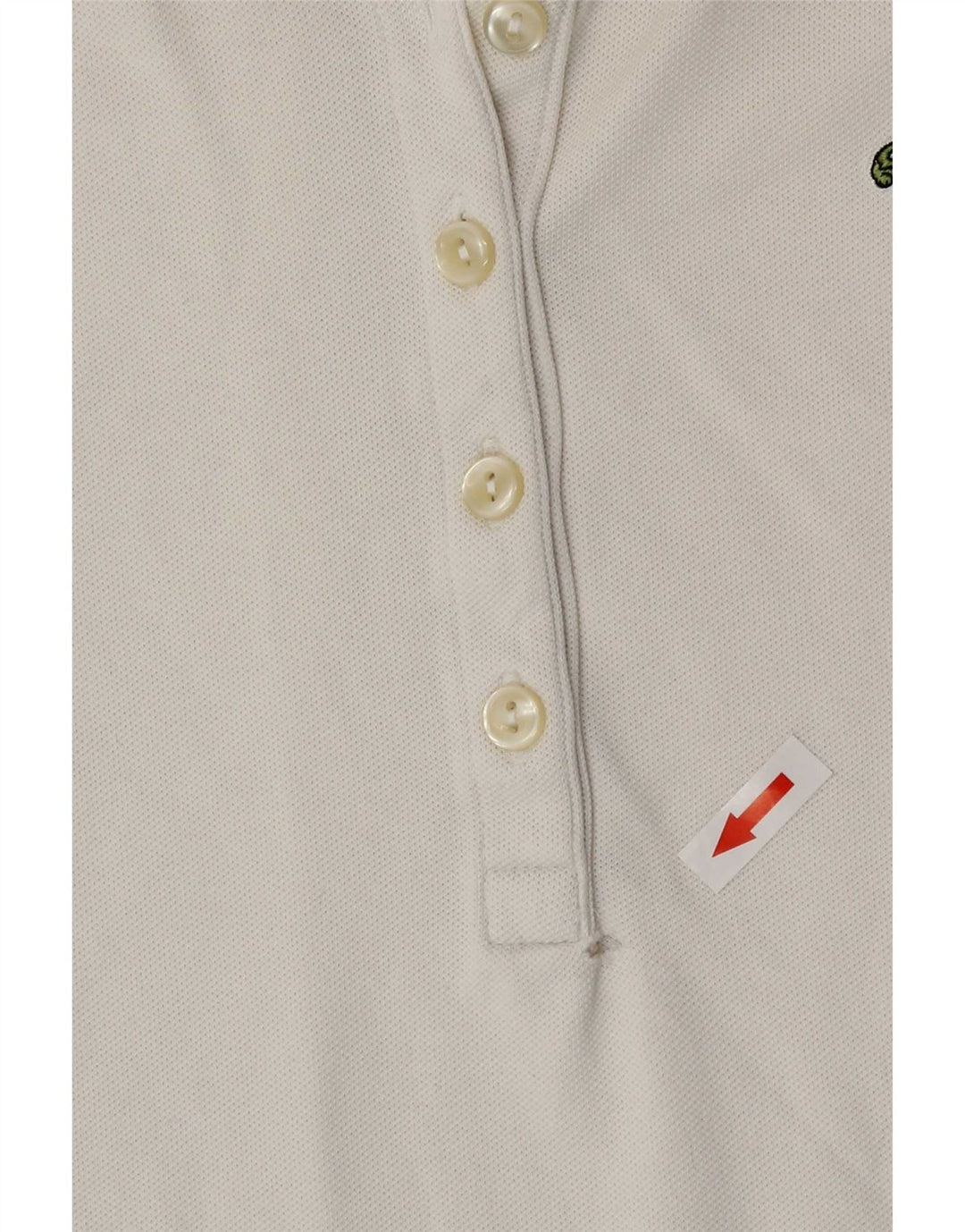 Tricou polo pentru femei Lacoste Mărimea 38 Medium White