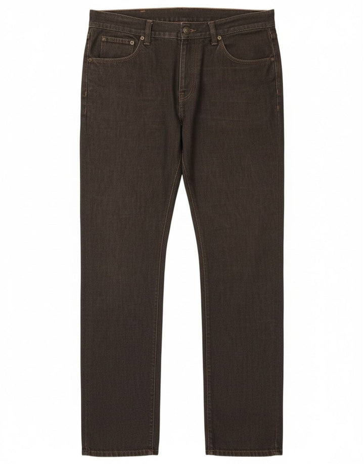 Blugi drepti pentru bărbați Levi's 504 W36 L34 gri