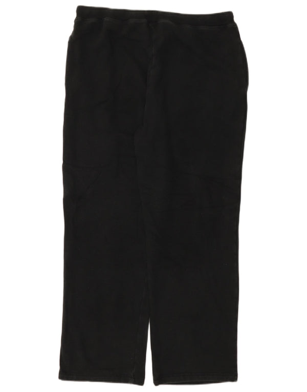Pantaloni de trening pentru femei Marks & Spencer UK 16, mare, negru, bumbac