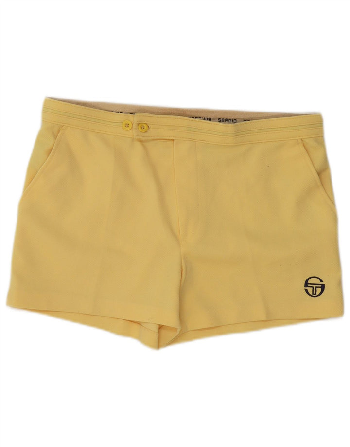 Sergio Tacchini Pantaloni chino pentru bărbați IT 50 Large W34 Poliester galben