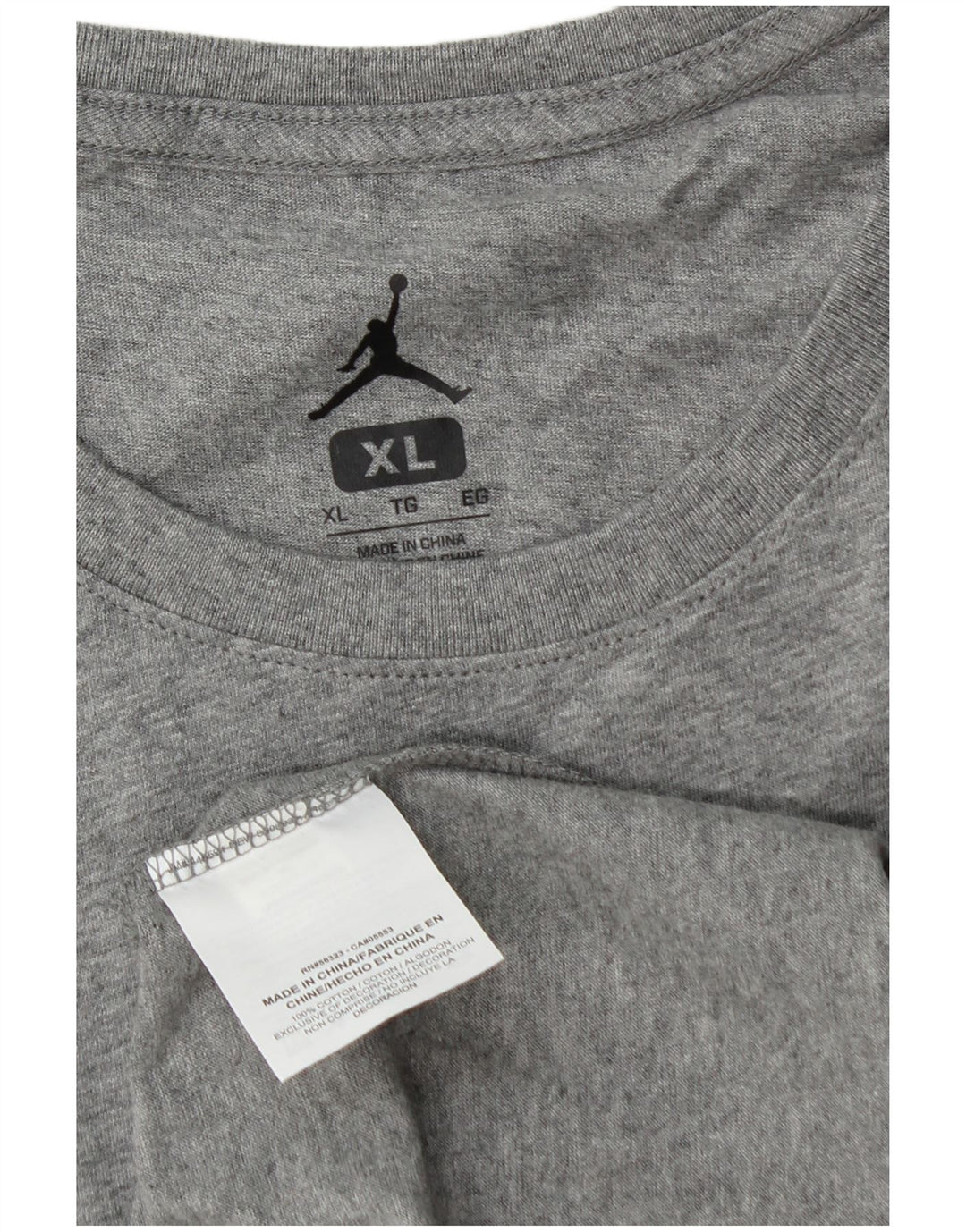 Tricou grafic pentru bărbați Jordan Top XL bumbac gri