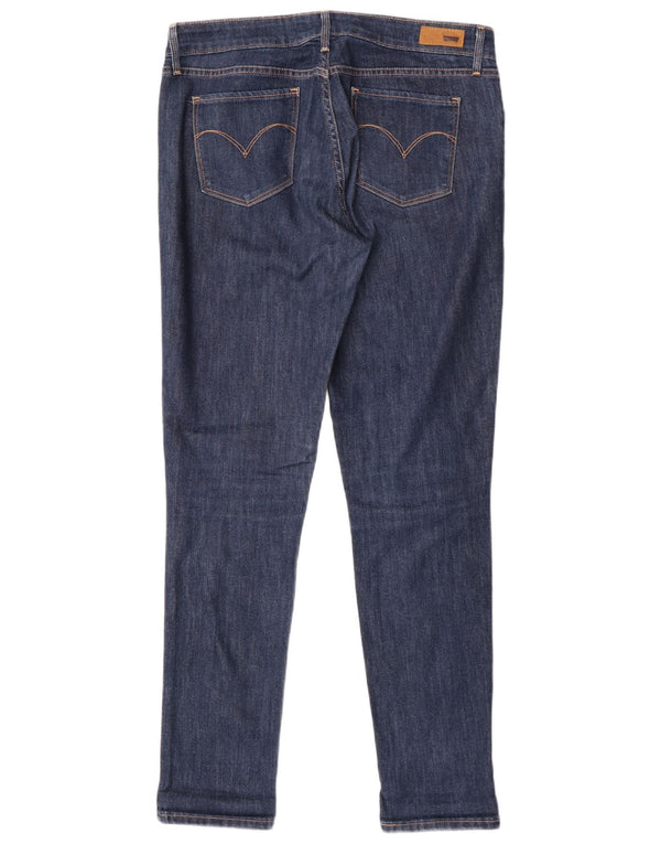 Blugi skinny Levi's Demi Curve pentru femei US 10 Large W30 L32 Bleumarin