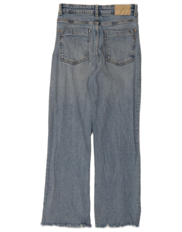 Blugi Zara Femei Bootcut EU 36 XS W26 L26 Albastru Bumbac