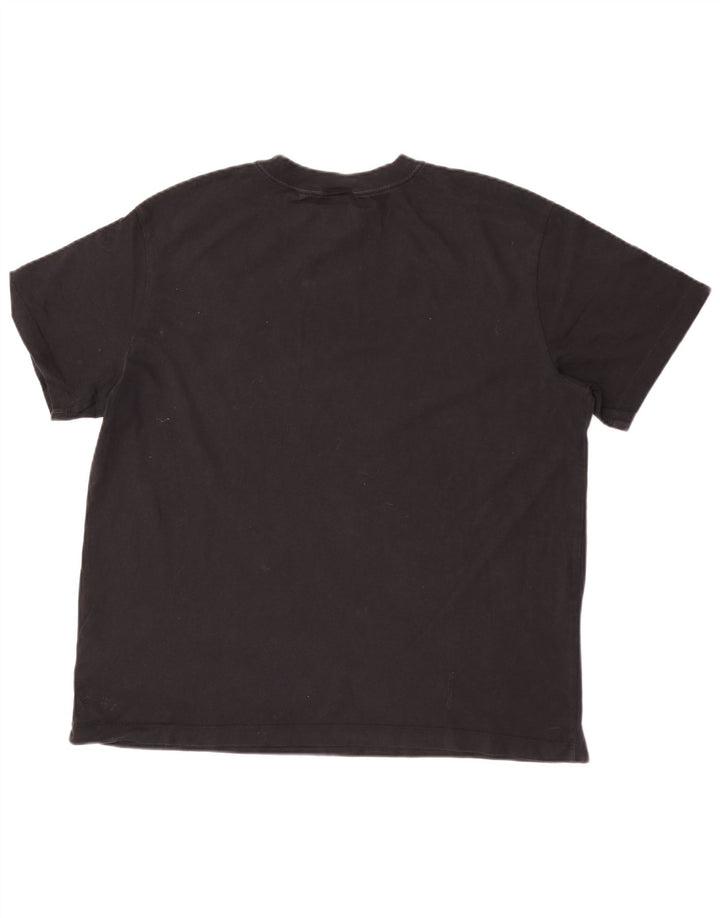 Tricou Bărbați NIKE Top Mediu Negru Bumbac