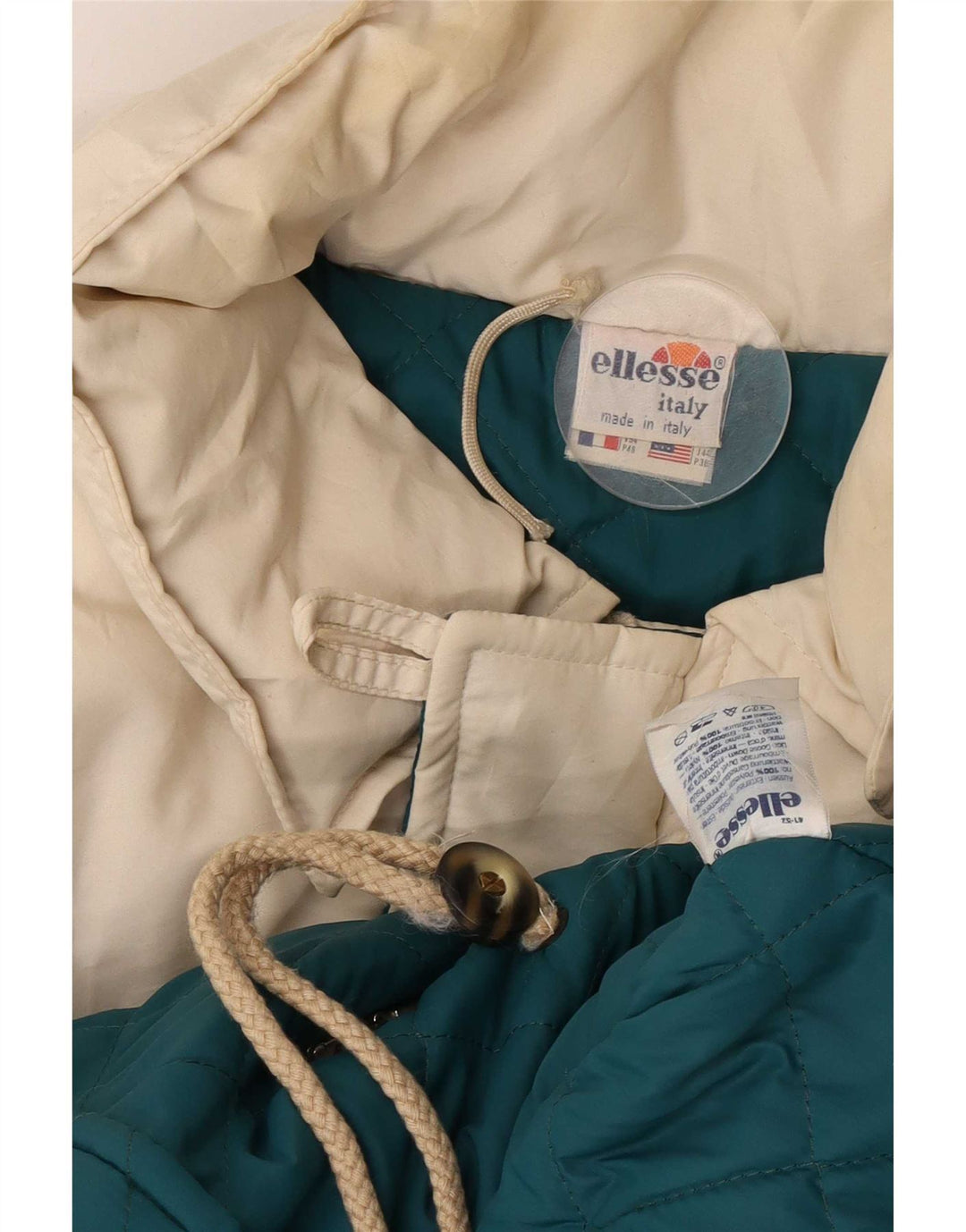 Jachetă căptușită pentru bărbați Ellesse IT 54 2XL poliester bej