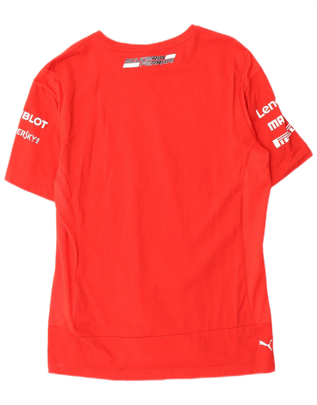 Tricou cu grafic Puma Ferrari pentru bărbați Top mare bumbac roșu