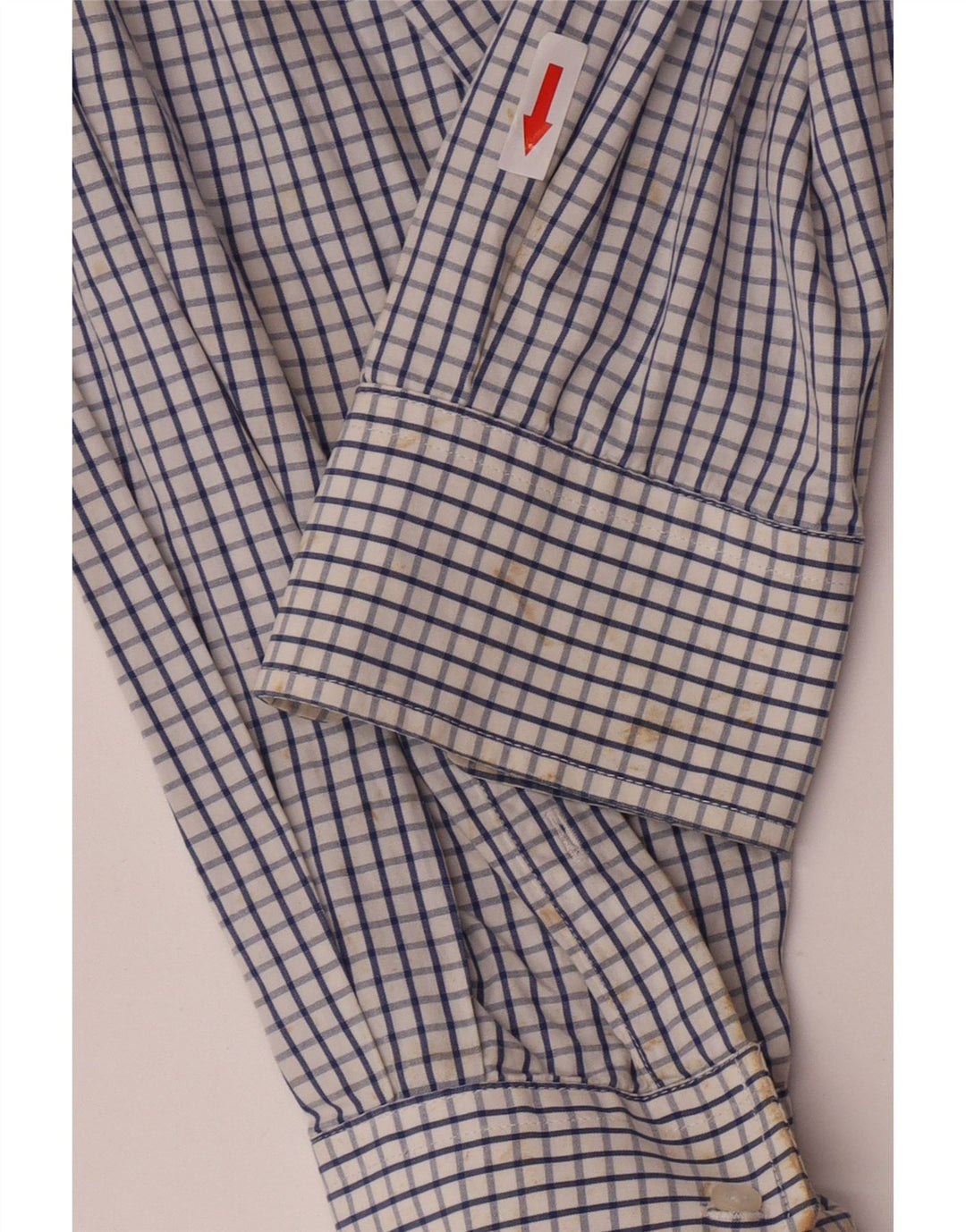 Cămașă Fila Bărbați Medium Blue Check Bumbac
