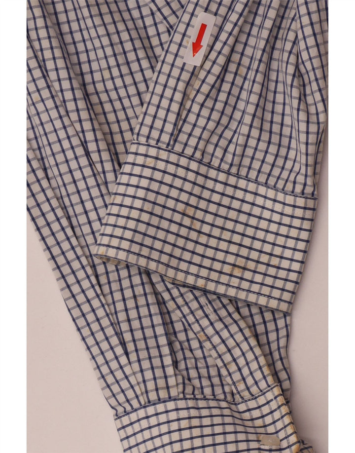 Cămașă Fila Bărbați Medium Blue Check Bumbac