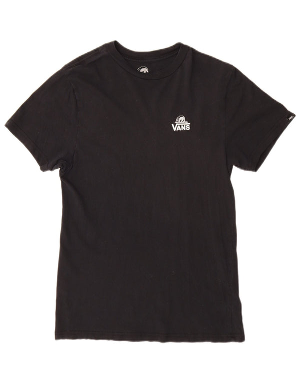 Tricou grafic Vans pentru femei Top UK 10 Small Black Bumbac