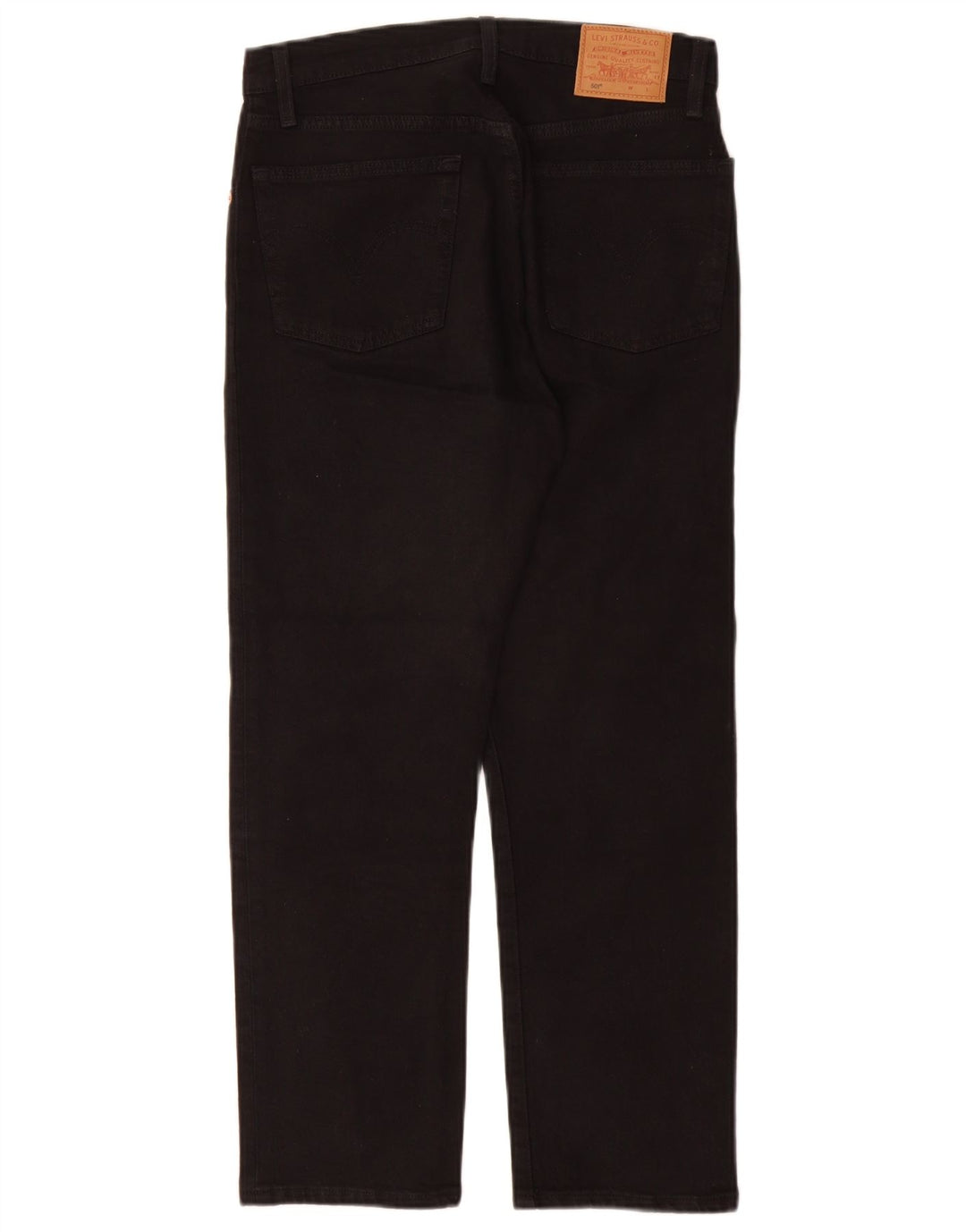 Blugi drepti 501 pentru femei Levi's W27 L26 bumbac negru