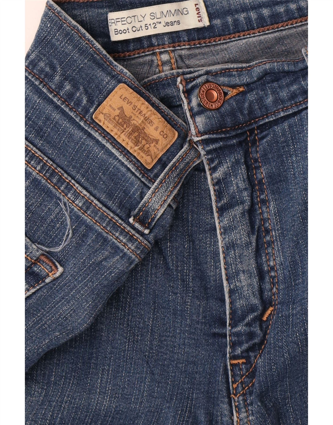 Blugi Levi's 512 Perfectly Slimming Bootcut W32 L31 Blue