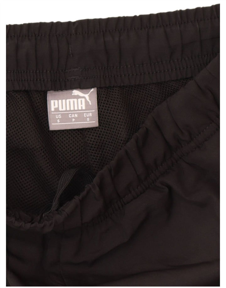 Pantaloni de trening cu grafică Puma pentru bărbați Pantaloni de jogging mici, negru