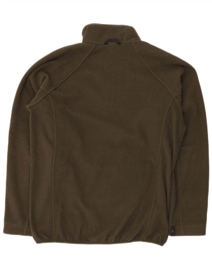 Jachetă polară pentru bărbați THE NORTH FACE UK 36 Poliester kaki mic