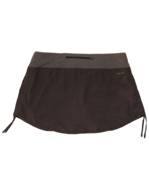 Pantaloni sport Nike pentru femei UK 14, mare, gri, poliester color bloc