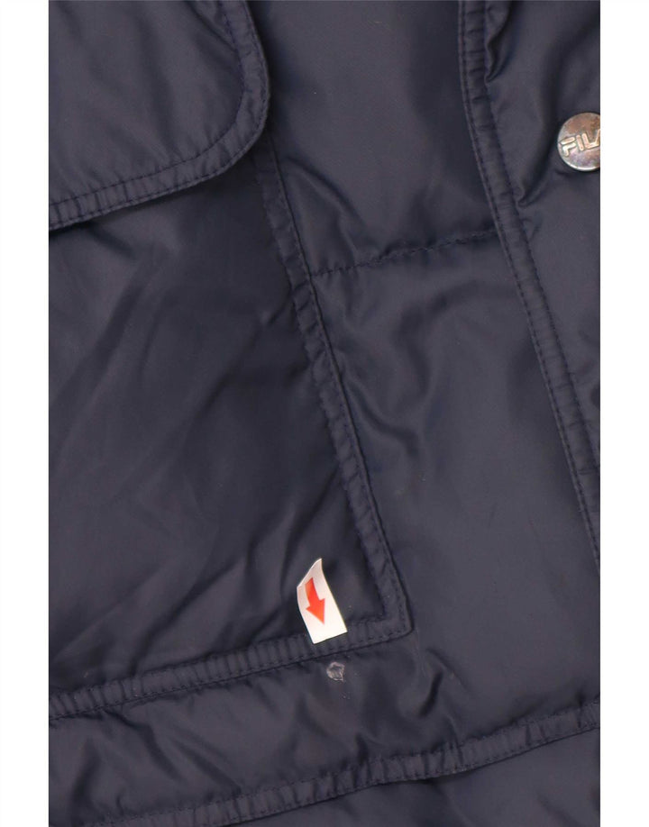 Gilet Captusit Fila pentru barbati IT 56 XL Bleumarin Poliamida
