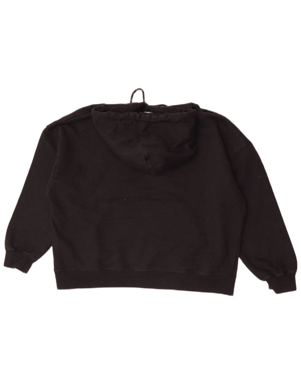 Pulover GCDS pentru bărbați, cu formă largi, cu glugă, XS, bumbac negru