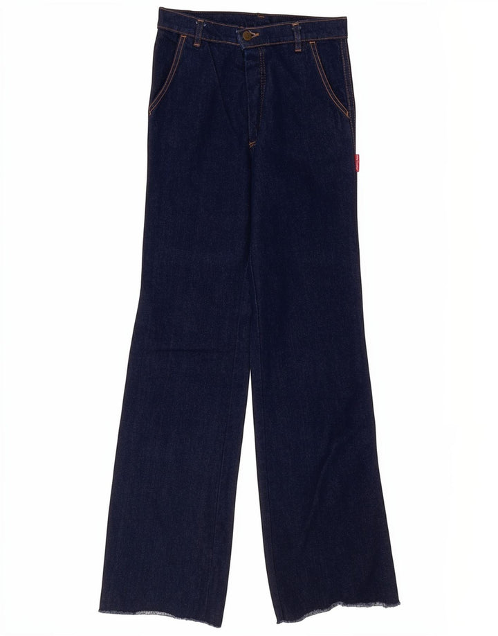 Blugi Vintage pentru Damă Bootcut W30 L33 Bumbac Bleumarin