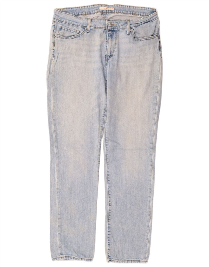 Blugi Levi's 712 Slim W32 L32 Bumbac albastru