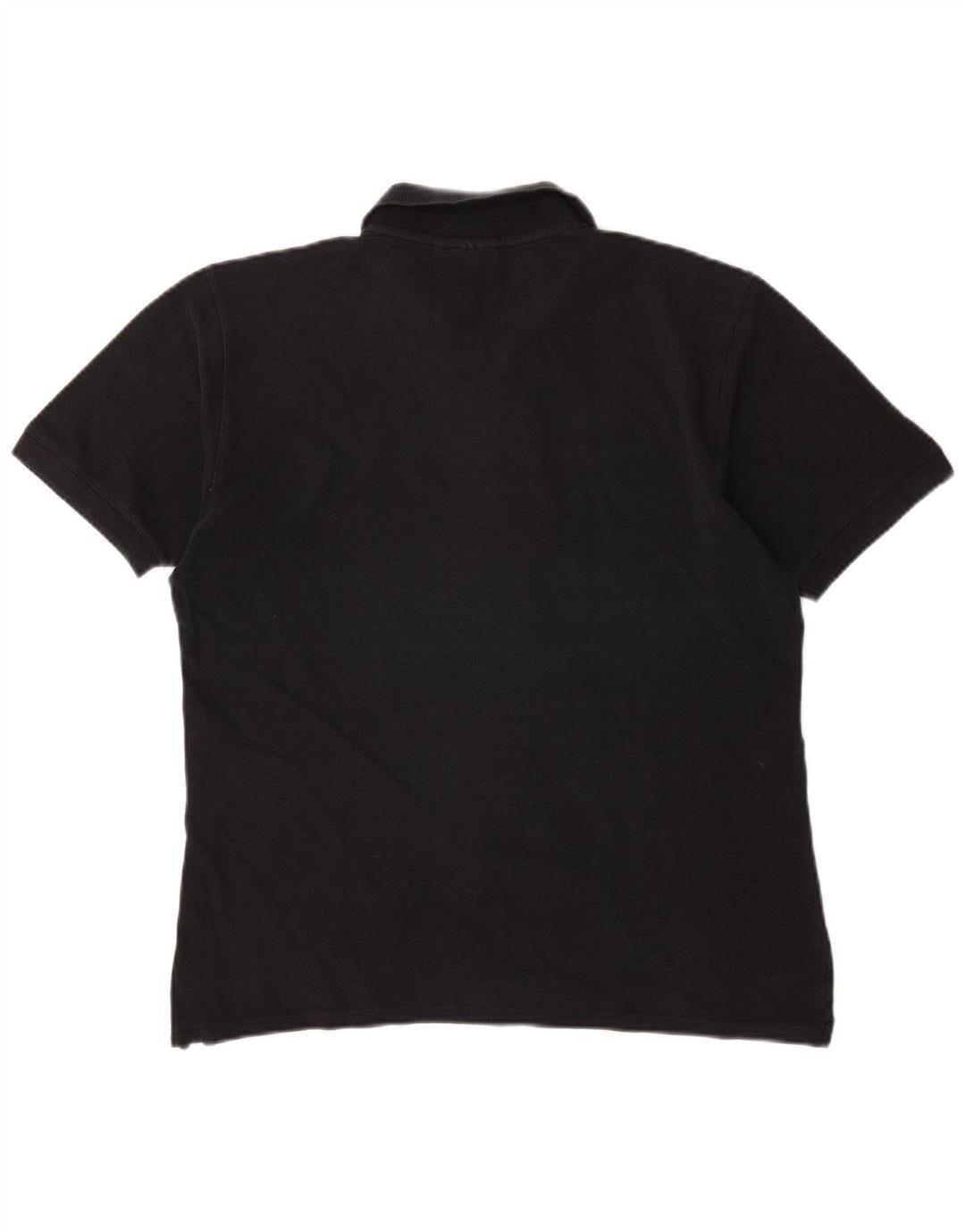 Tricou polo pentru bărbați Diadora, bumbac mediu negru