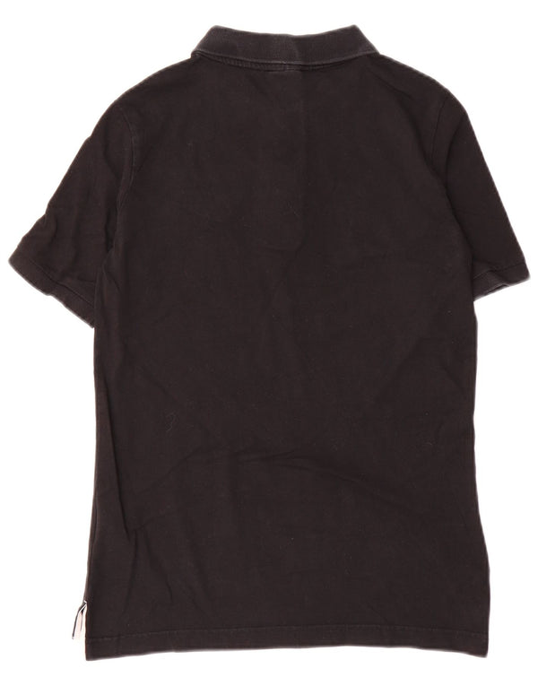 Tricou polo Nike pentru băieți 12-13 ani, mare, negru, bumbac