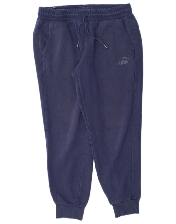 Pantaloni de trening Puma pentru bărbați Pantaloni de jogging Medium Bleumarin