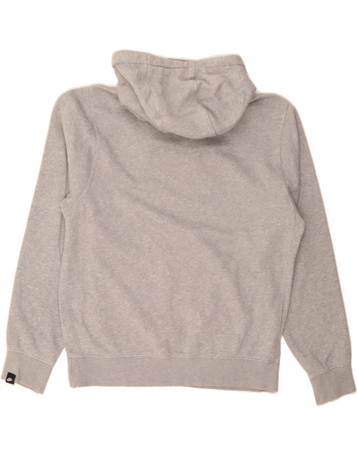 NIKE Mens Graphic Hoodie Jumper Medium Grey Cotton Vintage Nike and Second-Hand Nike from Messina Hembry 